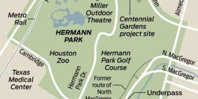 Mapa de Hermann parque